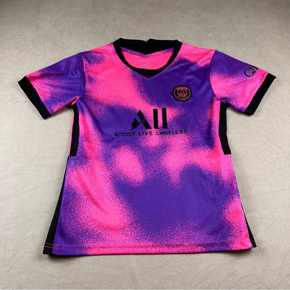 Kids' Pink & Purple Jersey Messi 30